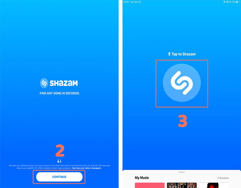 کار-با-shazam